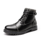 Bruno Marc Men’s Motorcycle Combat Boots