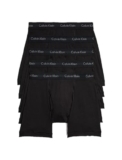 Calvin Klein Men’s 5-Pack Boxer Briefs, Black