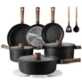 CAROTE 16pcs Cookware Set