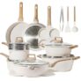 CAROTE 21-Piece Nonstick Cookware Set
