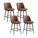 Swivel Barstools Set of 4