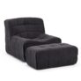 COLAMY Bean Bag Chair with Ottoman
