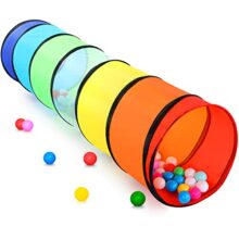 Colorful Play Tunnel Tent Toy