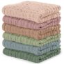 Comfy Cubs 6-Pack Muslin Baby Washcloths