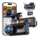 Front Rear 4K Dual Dash Cam