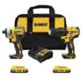 DEWALT 20V MAX Drill & Impact Driver Kit