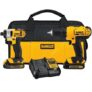 DEWALT 20V MAX Drill and Impact Driver Kit