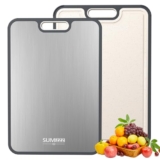 Double-Sided Titanium Cutting Board 16”x11”