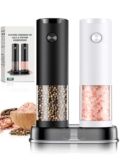 Electric Salt and Pepper Grinder Set 2 Pack