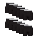 Hanes Men’s Cool Dri Boxer Briefs, 12 Pack