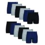 Hanes Men’s Soft Boxer Briefs, 12 Pack