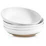 Hasense Set of 4 Ceramic Pasta Bowls
