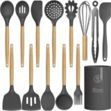 Heat Resistant Silicone Kitchen Utensil Set