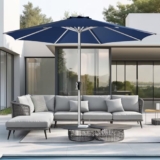9ft Patio Umbrella with Tilt