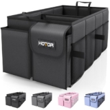 HOTOR Foldable Car Trunk Organizer – Black