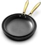imarku Cast Iron Skillets, Non Stick Frying Pans 2Pcs