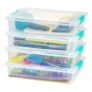 6 Qt Stackable Storage Bins 4 Pack