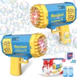 2 Pack Bubble Machine For Kids