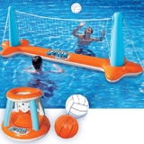 Inflatable Pool Float Volleyball & Basketball