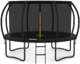 JUMPZYLLA Outdoor Trampoline with Enclosure