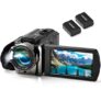 Kimire Full HD 1080P Video Camera with 16X Zoom and LCD Screen