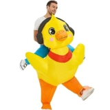 KOOY Inflatable Duck Ride-On Costume