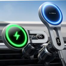 LISEN 15W MagSafe Car Mount Charger