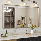 Gold Bathroom Mirror