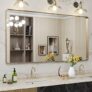 Gold Bathroom Mirror