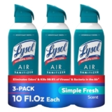 Lysol Air Sanitizer Spray (Pack of 3)