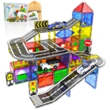 Magnetic Road Set Building Blocks for Kids