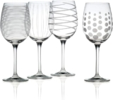 Mikasa Cheers White Wine Glass Set of 4