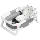 Portable Baby Bathtub with Thermometer