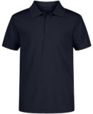Boys’ Navy Short Sleeve Polo