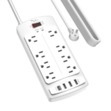 8-Outlet Surge Protector Power Strip