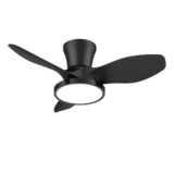 Ocioc 32 Inch Quiet Ceiling Fan with LED