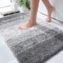 OLANLY Soft Absorbent Bathroom Rug
