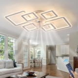 33” Low Profile Ceiling Fan with Lights