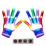ONEREED LED Light Up Gloves for Kids