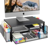 OPNICE 2-Tier Desk Organizer with Drawer