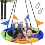 40 Inch Adjustable Saucer Tree Swing