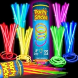 100pk Glow Sticks – 8 Inch