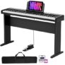 Portable 88-Key Digital Piano with Stand