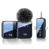 3 in 1 Wireless Lavalier Microphone