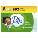 Puffs Plus Lotion Facial Tissues, 8 Boxes