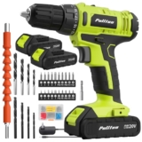 PULITUO 20V Cordless Drill/Driver Kit