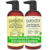PURA DOR Biotin Shampoo Conditioner Set