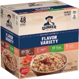 Quaker Instant Oatmeal Variety Pack, 48 Count
