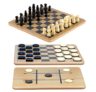 Regal Games Wooden Chess & Checkers Set