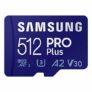 Samsung PRO Plus 512GB microSD Card & Adapter